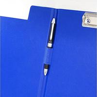 Klembord met omslag blauw - thumbnail