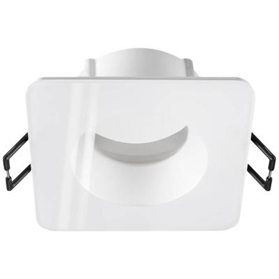 SLV InbouwringNew Tria 68 IP65 vierkant wit - zonder fitting - 1007339