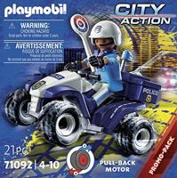Playmobil 71092 City Action Politie Speed Quad - thumbnail