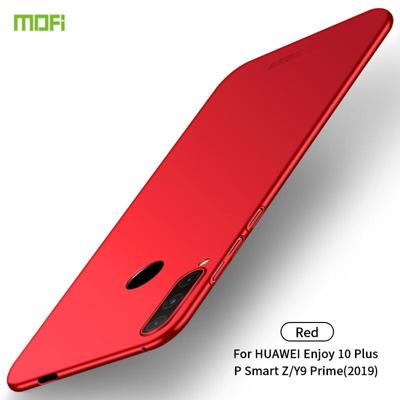 Voor Huawei P Smart Z/Y9 Prime 2019 MOFI Frosted PC ultradun hard case (rood)