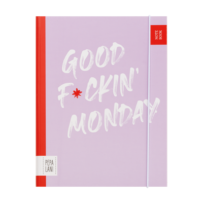 Pepa Lani Notitieboek A5 Flower Good F*ckin Monday