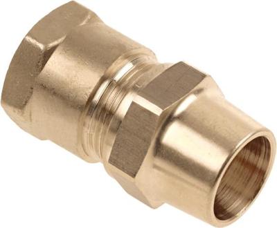 Knelfitting BELGAS - Schroefbus - 1/2 x 22mm