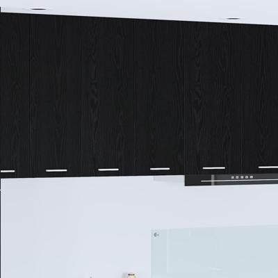 Hangkast Riga Zwart Eiken 60 x 31 x 80 cm Bewerkt hout Hangkast Riga Zwart Eiken 60 x 31 x 80 cm Bewerkt hout