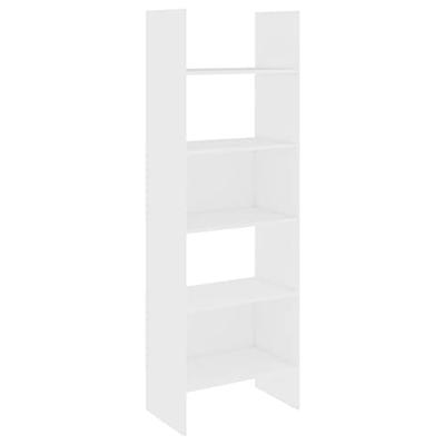 VidaXL Boekenkast 60x35x180 cm bewerkt hout wit VidaXL Boekenkast 60x35x180 cm bewerkt hout wit