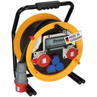 Brennenstuhl Kabelhaspel Brobusta 380 Cee 25M H07Rn-F5G4.0 3X230V, 2Xcee 400V 1X16A + 1X32A, Fi - 1319250 - thumbnail