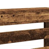 Radiatorombouw 149x20x82 cm bewerkt hout oud hout - thumbnail