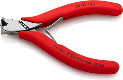 Knipex Voorsnijtang met facet 115 mm - 6401115 - thumbnail