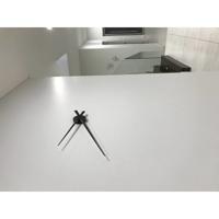 Wandklok - 70 cm - Aluminium - 'Hands' - thumbnail
