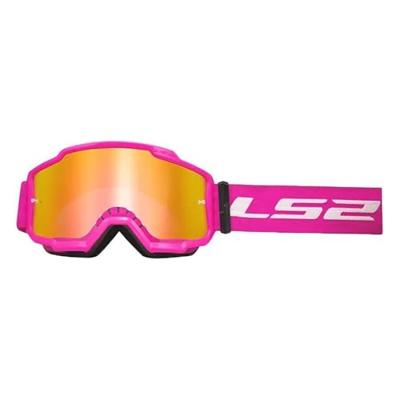 LS2 crossbril "charger" crossglasses charger pink with iridium visor LS2 crossbril "charger" crossglasses charger pink with iridium visor