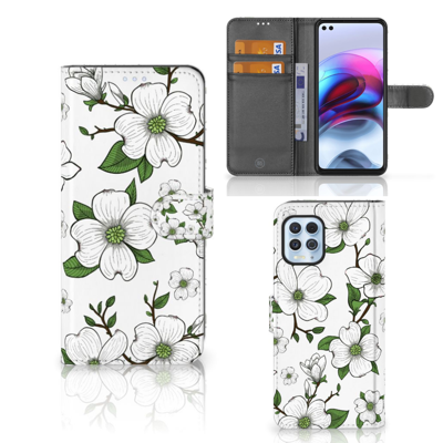 Motorola Moto G100 Hoesje Dogwood Flowers