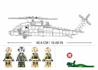 Sluban Modelbircks amerikaanse medische legerhelikopter (m38-b1012) - thumbnail