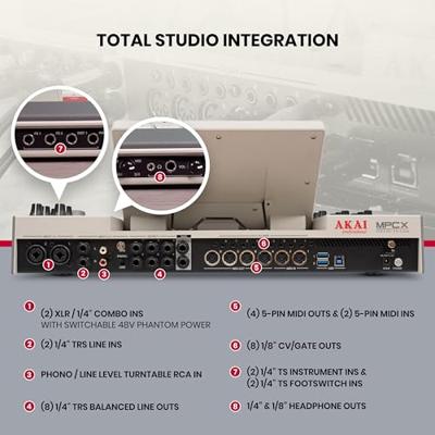 Akai Professional MPC X SE Special Edition muziekproductie console (standalone)