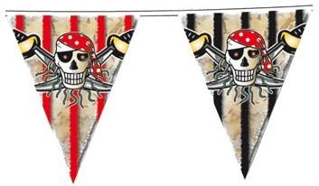 Vlaggenlijn piraat