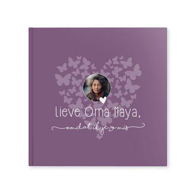 Gepersonaliseerd boek - Lieve Oma, omdat ik je zo mis - Softcover