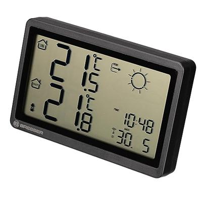 BRESSER Weerstation Meteo Temp HZ zwart