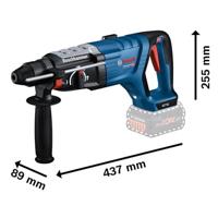 Bosch Blauw GBH 18V-28 D Accuboorhamer | Zonder Accu en Lader | In XL-Boxx - 0611919004 - thumbnail