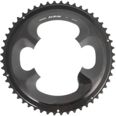 Shimano kettingblad 105 11v 52t mt fc-r7000 zwart Shimano kettingblad 105 11v 52t mt fc-r7000 zwart