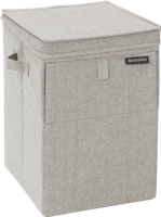 Brabantia Stapelbare Wasbox 35L Grijs - thumbnail