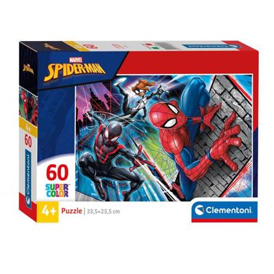 Clementoni legpuzzel super color spiderman, 60st.