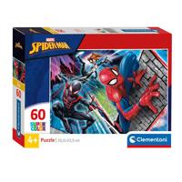 Clementoni legpuzzel super color spiderman, 60st. - thumbnail