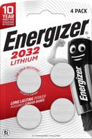 Energizer knoopcellen lithium CR2032, blister van 4 stuks - thumbnail