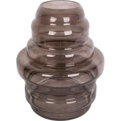 Bloemenvaas Distinct 25x 20 cm - chocoladebruin