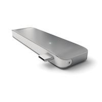 SATECHI Aluminium Type-C USB 3.0 3-in-1 Combo Hub Adapter - 3 USB 3.0 Poorten En Micro/SD Kaartlezer - Voor M2/ M1 Macbook Pro/Air, M2/ M1 iPad Pro/Air, M2 Mac Mini, iMac M1 (Spacegrijs) - thumbnail