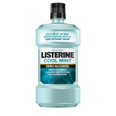 Mondwater Listerine Cool Mint Zero Alcohol 500 ml