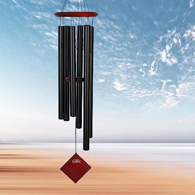 Woodstock windgong Chimes of Earth zwart - thumbnail