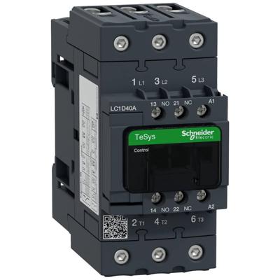 Schneider Electric LC1D40AP7 Vermogensbeveiliging 3x NO 18.5 kW Met hulpcontact 1 stuk(s) Schneider Electric LC1D40AP7 Vermogensbeveiliging 3x NO 18.5 kW Met hulpcontact 1 stuk(s)