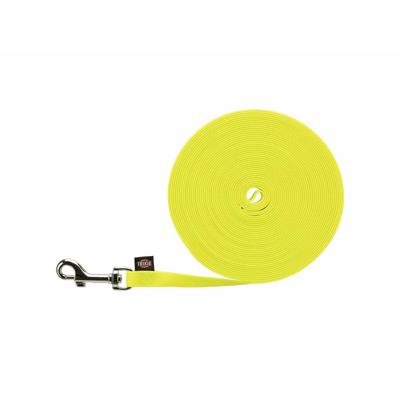 TRIXIE HONDENRIEM EASY LIFE SLEEPLIJN NEON GEEL 10 MTRX1,3 CM