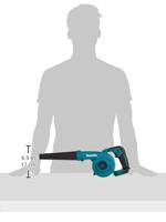 Makita blaas-/zuigmachine - DUB185Z - 18V - excl. accu en lader - in doos - thumbnail