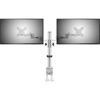 SpeaKa Professional SP-5986112 Monitor-tafelbeugel 2-voudig 33,0 cm (13) - 68,6 cm (27) Grijs In hoogte verstelbaar, Kantelbaar, Zwenkbaar, Roteerbaar - thumbnail