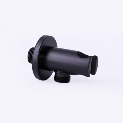 Doucheaansluiting BWS Nero Opsteekgarnituur Messing Mat Zwart Doucheaansluiting BWS Nero Opsteekgarnituur Messing Mat Zwart