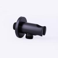 Doucheaansluiting BWS Nero Opsteekgarnituur Messing Mat Zwart - thumbnail