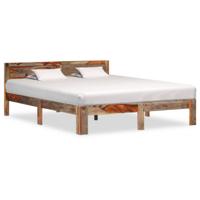 vidaXL Bedframe massief sheeshamhout 180x200 cm - thumbnail