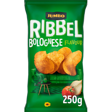 Jumbo Ribbel Chips Bolognese 250 g