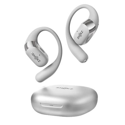 SHOKZ OpenFit 2+ Hoofdtelefoons Draadloos oorhaak, In-ear Oproepen/muziek Bluetooth Grijs