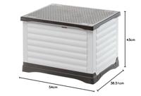 Nis - FERPLAST - PETVILLA 60 - 54 x 43 x 38,5 cm - Wit / Grijs - thumbnail