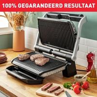 Tefal GC722D OptiGrill+ XL Grill RVS/Zwart - thumbnail
