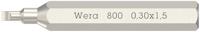 Wera 800 Micro Gleuf-bit 1.5 mm 1 stuk(s) - thumbnail