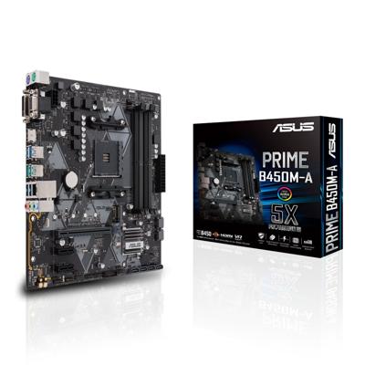 ASUS PRIME B450M-A AMD B450 Socket AM4 micro ATX ASUS PRIME B450M-A AMD B450 Socket AM4 micro ATX