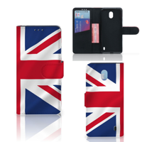 Nokia 1 Plus | Bookstyle Case | Groot-Brittannië - thumbnail