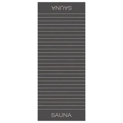 Cawö Cawo Balance Sauna Saunalaken 80x200 anthrazit