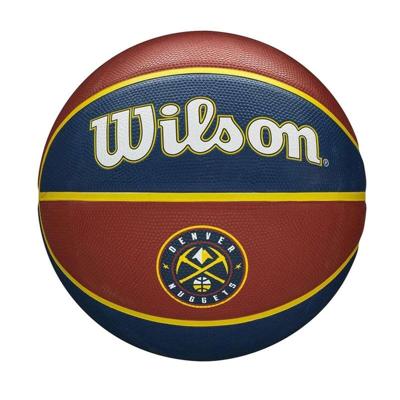 Basketbal Wilson NBA Team Tribute Den Blauw 7 Natuurlijk rubber