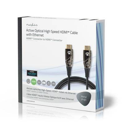Nedis Actieve Optische High Speed HDMI-Kabel met Ethernet | 10 m | 1 stuks - CVBG3400BK100 CVBG3400BK100 - thumbnail