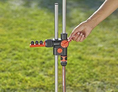 Gardena Tuindouche Duo met Verstelbare Stralen - Eenvoudige Installatie, Hoogte Aanpasbaar - thumbnail
