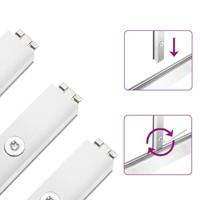 VidaXL Tuinkas met basisframe 169x58x195 cm aluminium zilverkleurig - thumbnail