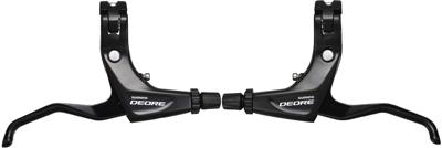 Shimano deore bl-t611 remhendel paar, v-brake, zwart