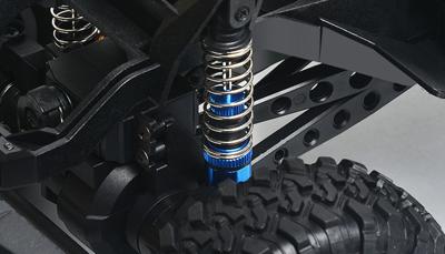 Amewi Dirt Climbing PickUp 1:10 Brushed RC auto Elektro Crawler 4WD RTR 2,4 GHz Incl. accu en lader, Met lichteffect, Incl. batterijen